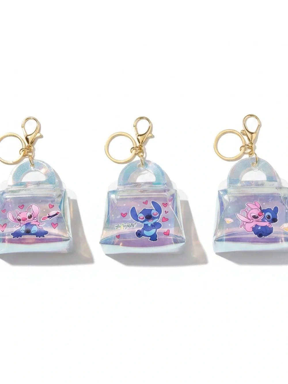 New Stitch Iridescent‎ Mini Bag Purse Bag Charm / Keychain Fun Trendy Gift